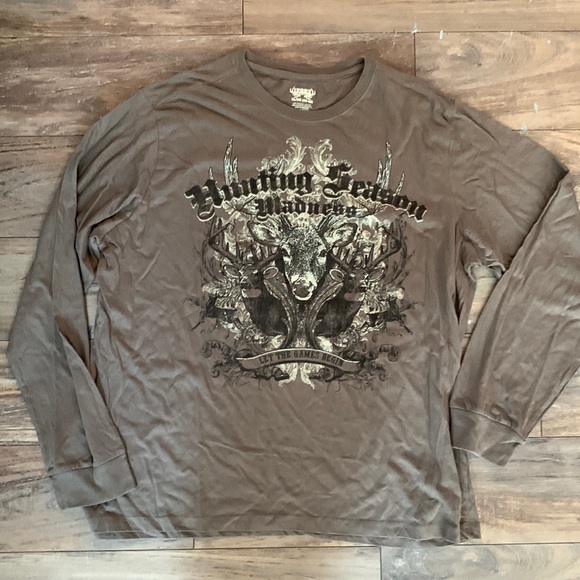 Deer Hunting Long Sleeve Shirt - Picture 1 of 4